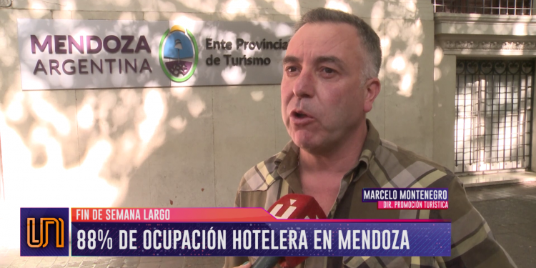 Mendoza tuvo un 88 % de ocupación hotelera en el fin de semana largo