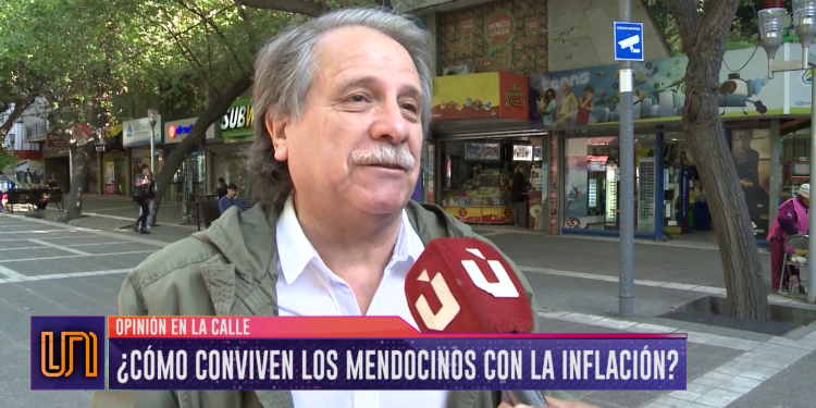 Cómo conviven los mendocinos con la inflación