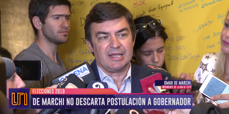 De Marchi no descartó la posibilidad de postularse a Gobernador