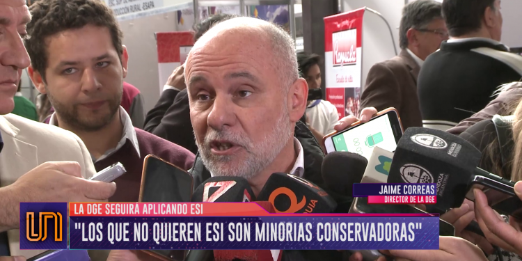 Correas: "Aún hay quienes creen que la ESI no se debe dar"