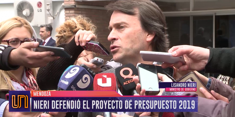 Nieri defendió el proyecto de Presupuesto 2019