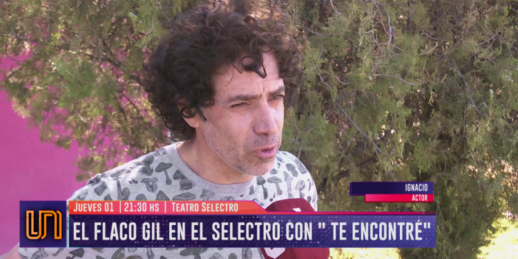 El Flaco Gil, en el Selectro con "Te Encontré"