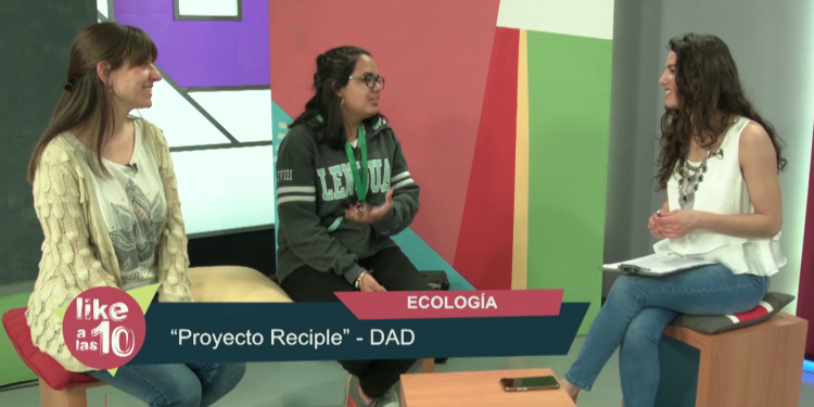 Estudiantes del DAD hablaron del "Proyecto Reciple" y la Brigada Verde