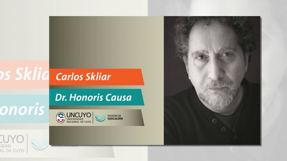 Entrega Doctorado Honoris Causa a Carlos Skliar