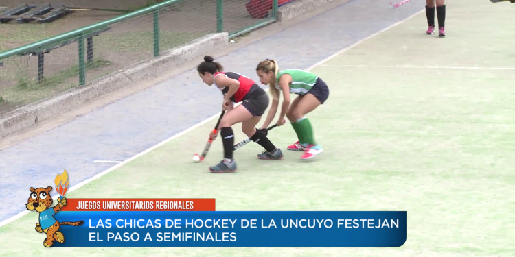 #JUR2016: las chicas de hockey de la UNCuyo festejan el paso a semifinales