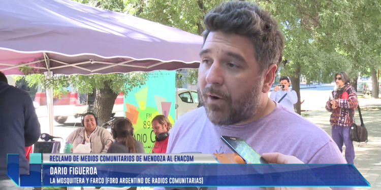 Reclamo de medios comunitarios en Mendoza al ENACOM