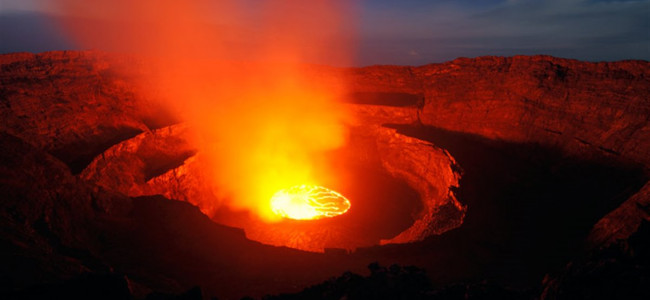 ¿Puede un volcán hacer erupción sin anuncio previo?