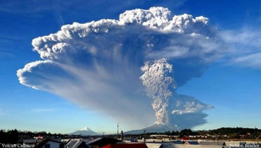 Calbuco: el avance de las cenizas