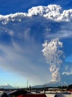 Calbuco: el avance de las cenizas