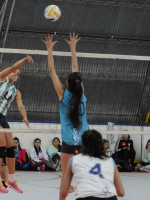 Vóley femenino: Las dejó verdes