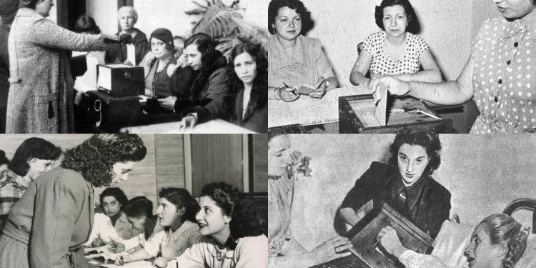 Conmemoraron el 71.° aniversario del voto femenino