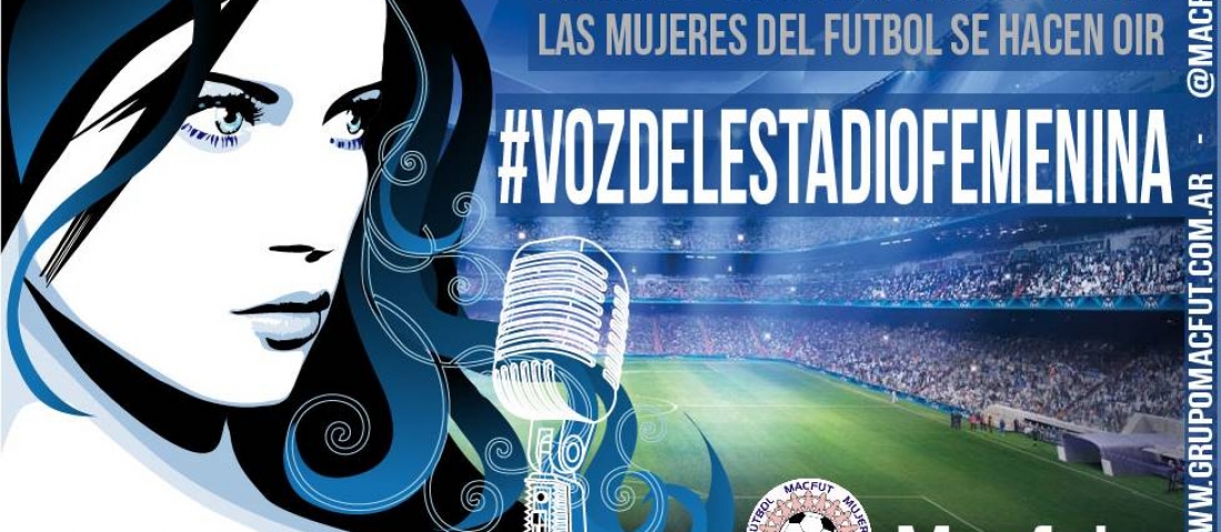 La voz del estadio, la voz de las mujeres