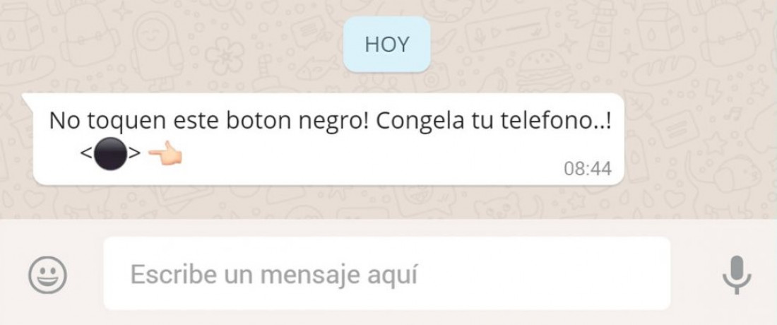 De qué se trata el botón negro de WhatsApp que no podés resistirte a tocar