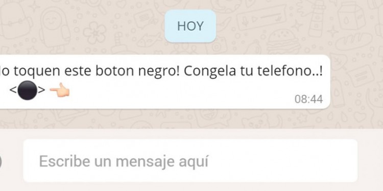 De qué se trata el botón negro de WhatsApp que no podés resistirte a tocar