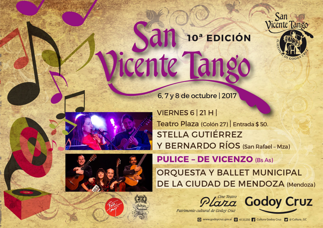 El San Vicente Tango cumple 10 años y apuesta cada vez más fuerte