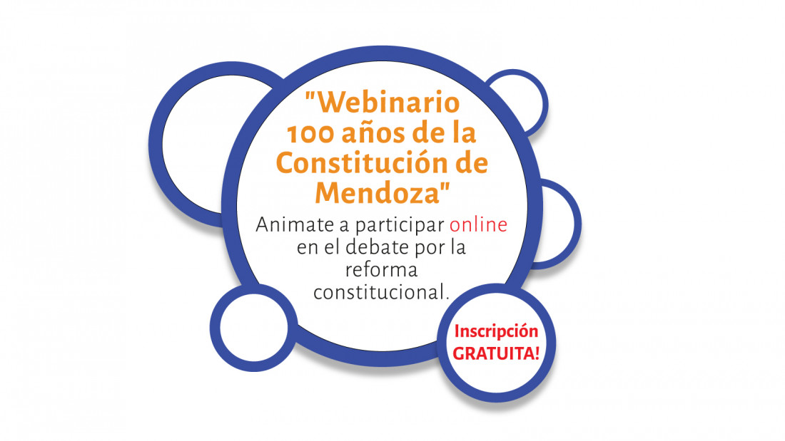 Webinario 100 años de la Constitución de Mendoza