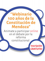 Webinario 100 años de la Constitución de Mendoza