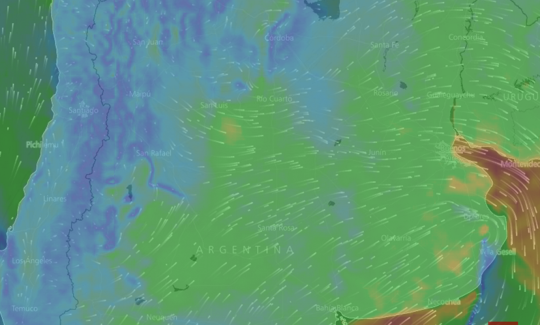 La lluvia se fue pero dio paso al descenso de la temperatura y las primeras heladas