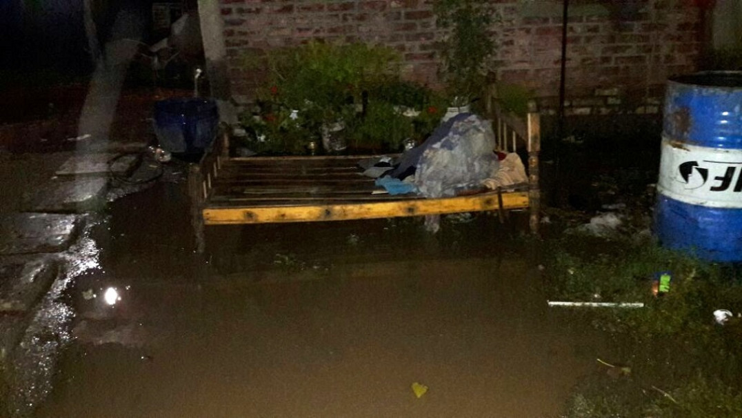 imagen Por las tormentas, Mendoza volvió a colapsar 