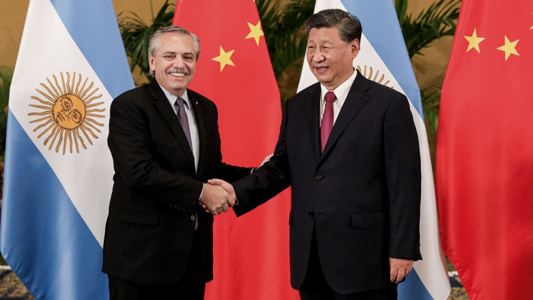 Tras sufrir una gastritis, Alberto Fernández se reunió con Xi Jinping y dialogaron durante 20 minutos