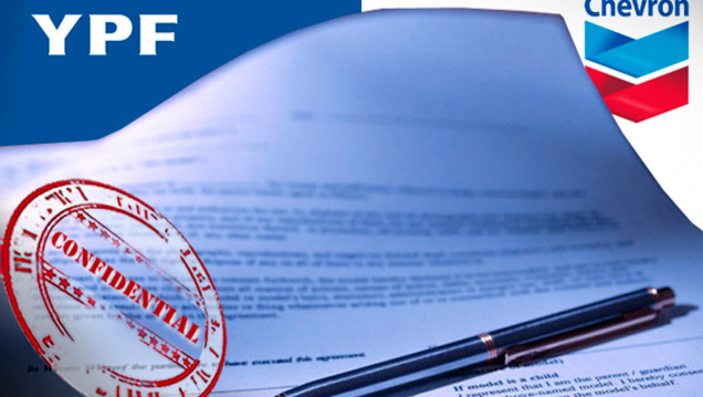 imagen YPF entregó a la Justicia el acuerdo que firmó con Chevron