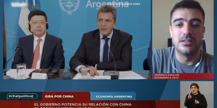 La gira de Sergio Massa en China es el tema central de "#Chatpolítico"