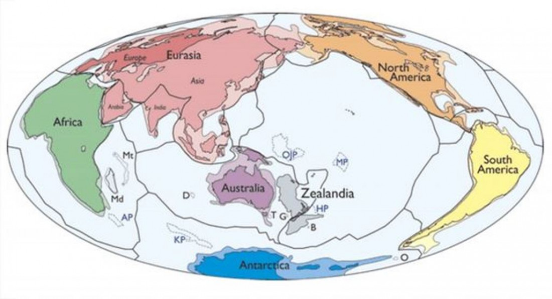 Descubrieron nuevo continente: Zealandia