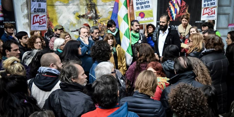 Desalojan a artistas que construían el Monumento a la Mujer Originaria