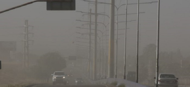 Bajó el viento zonda al Gran Mendoza y hubo suspensión de clases 