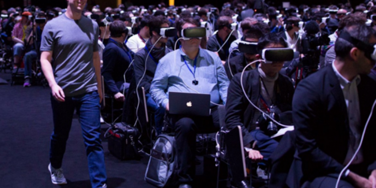 Zuckerberg, "invisible" gracias a la realidad virtual 
