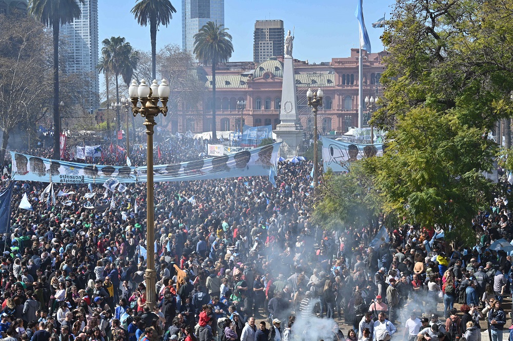 plaza de mayo cristina