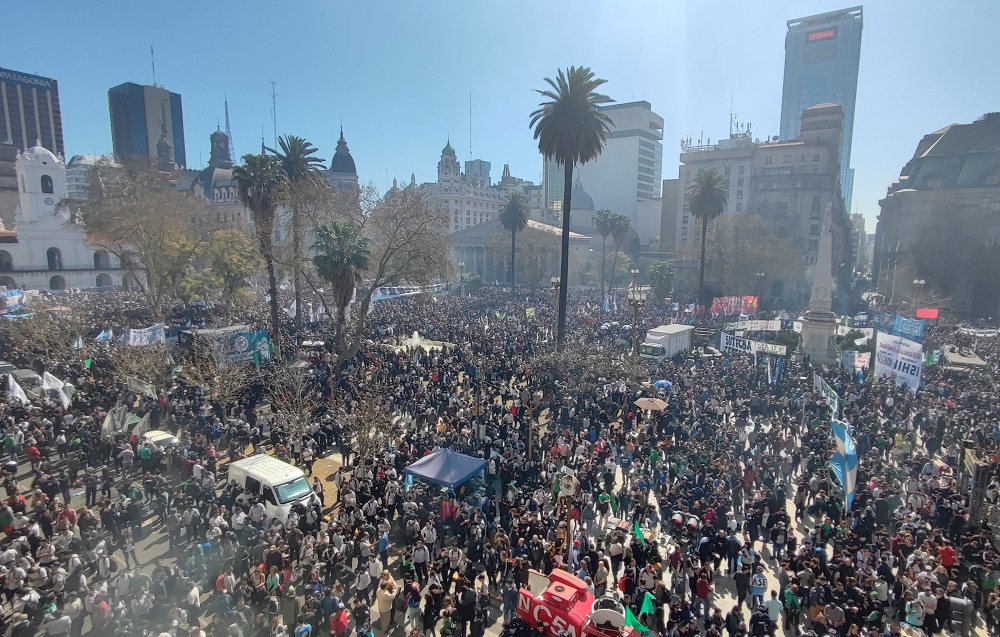 plaza de mayo cristina